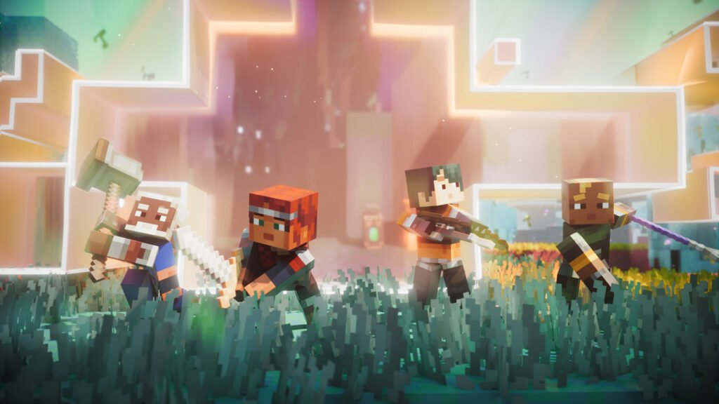 Un'immagine di Minecraft Dungeons II dal comunicato Xbox Wire.