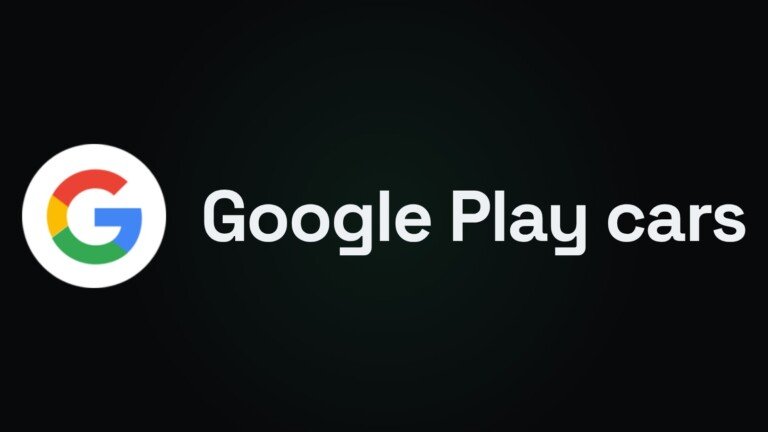 Logo di Google Play cars with Google built-in