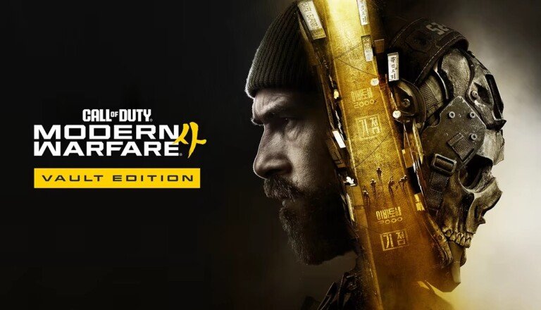 Locandina ufficiale di Call of Duty Modern Warfare 4 Vault Edition con logo.
