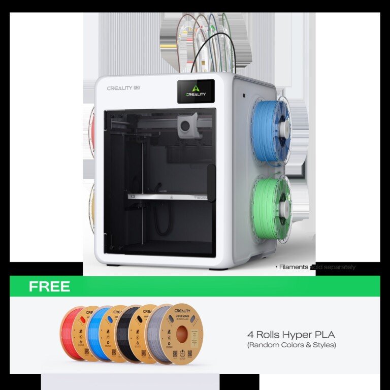 Stampante 3D multicolore Creality K3 in prevendita a 849 dollari