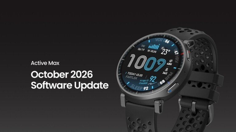 Amazfit Active Max: ad ottobre analisi HYROX e rulli FTMS