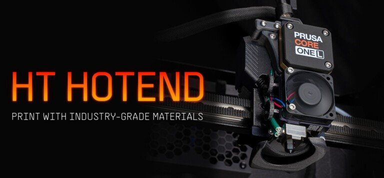 Prusa HT Hotend: CORE One+ e L+ con l’ugello fino a 400 °C