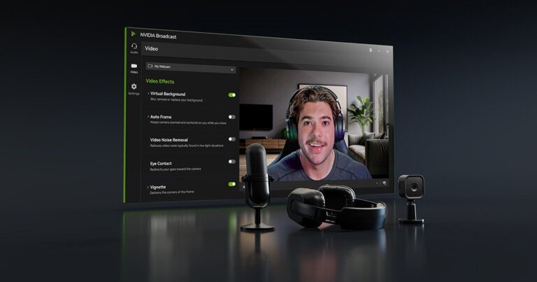 NVIDIA Broadcast aggiunge upscaling 4K e frame generation in beta