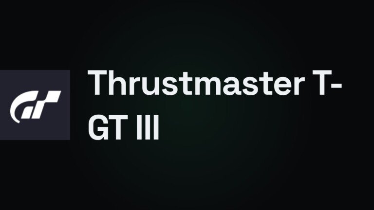 Logo di Thrustmaster T-GT III