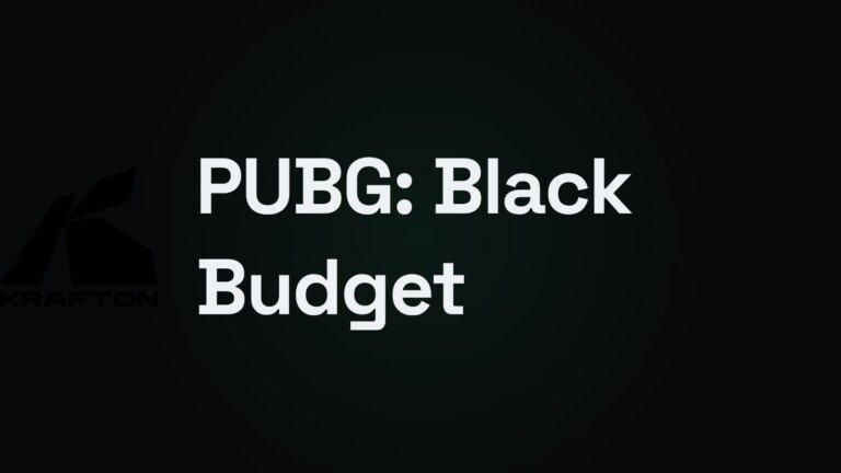 Logo di PUBG: Black Budget