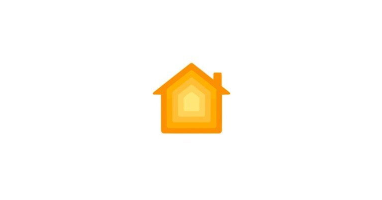 Icona dell'applicazione Apple Home su sfondo bianco
