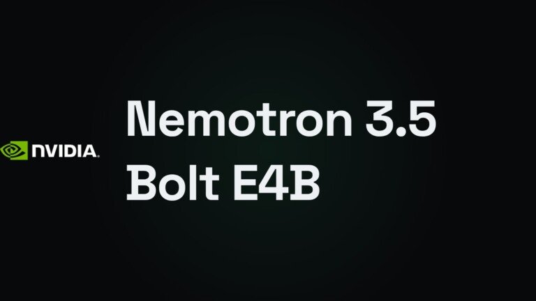 Nemotron 3.5 Bolt E4B: NVIDIA lo pubblica, punta a stare in circa 4 GB di memoria