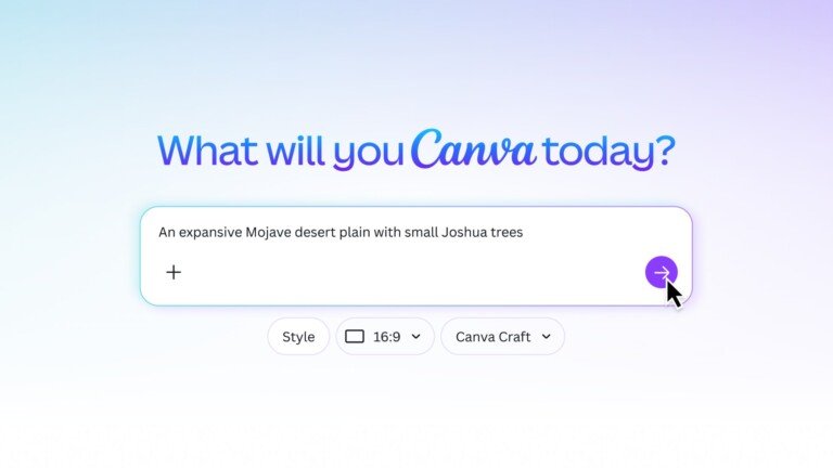 Canva Craft, il primo modello di immagini di Canva anche via API