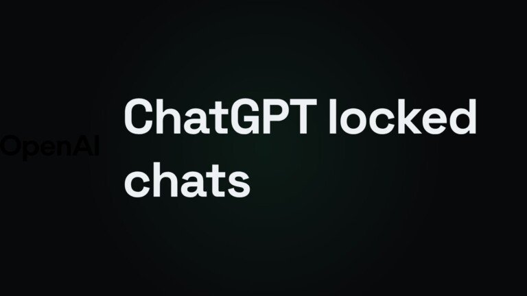 ChatGPT, le chat bloccate si aprono con PIN o sblocco del dispositivo