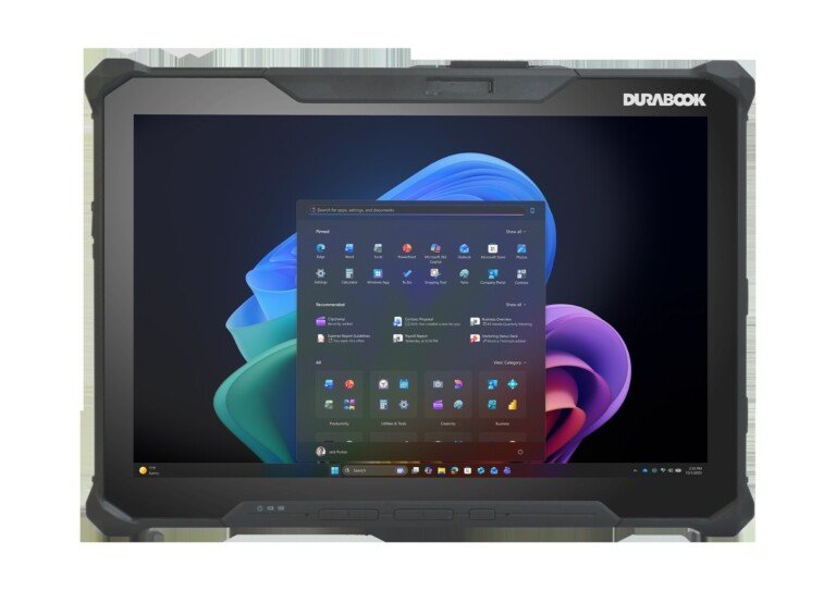 Tablet Windows rugged Durabook R12: 12,2 pollici e fino a 412 TOPS di IA